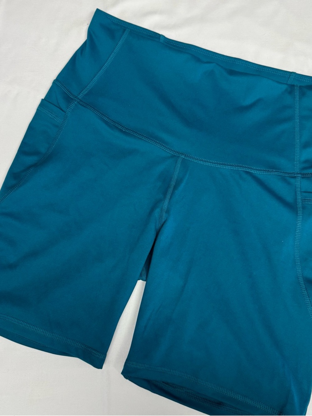 all in motion Teal High-Rise Athletic Shorts